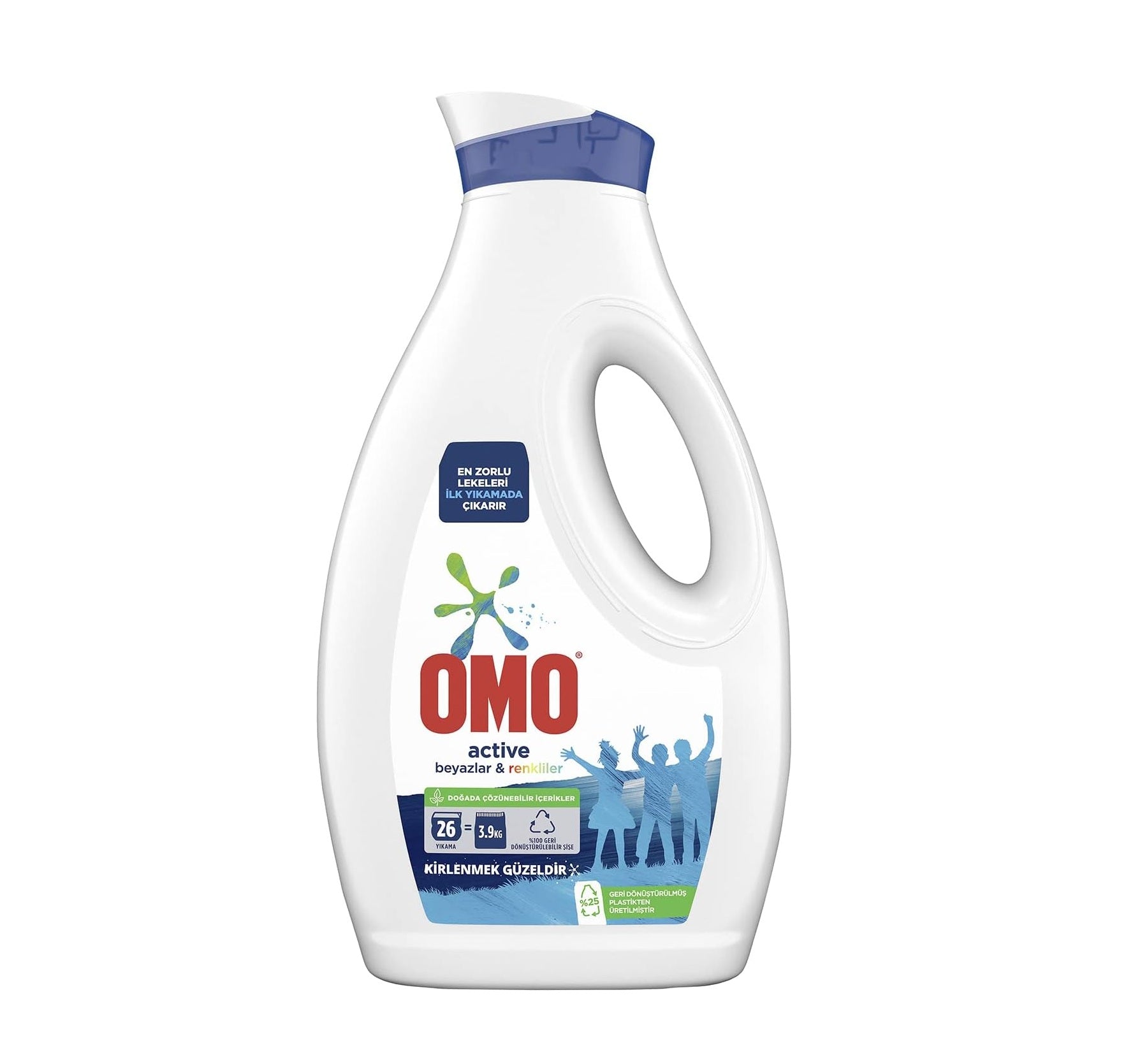 Omo Liquid Laundry Detergent Active Cold Power 58 fl oz