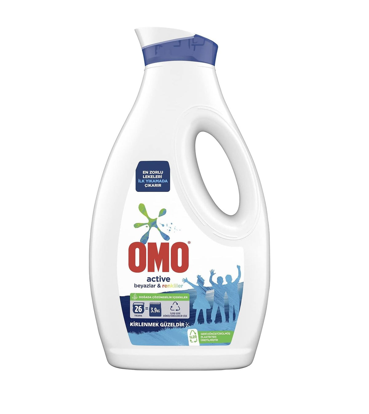 OMO LIQUID LAUNDRY 1690 ML (58 OZ) ACTIVE WHITE