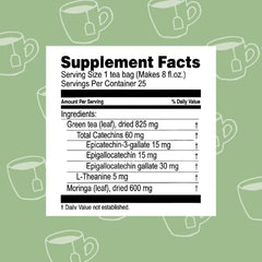 HYLEYS WELLNESS TEA MORINGA OLEIFERA & LEMON 1.32oz