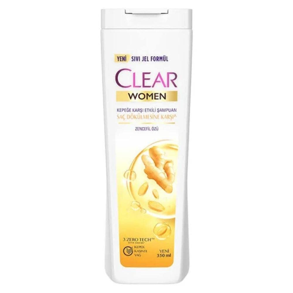 CLEAR WOMEN GINGER EXTRACT SHAMPOO 350ML 11.8oz