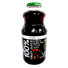 BEN ORGANIC 7 SUPER FRUIT JUICE 32 fl. oz.