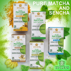 HYLEYS WELLNESS TEA MATCHA & MINT 1.32oz