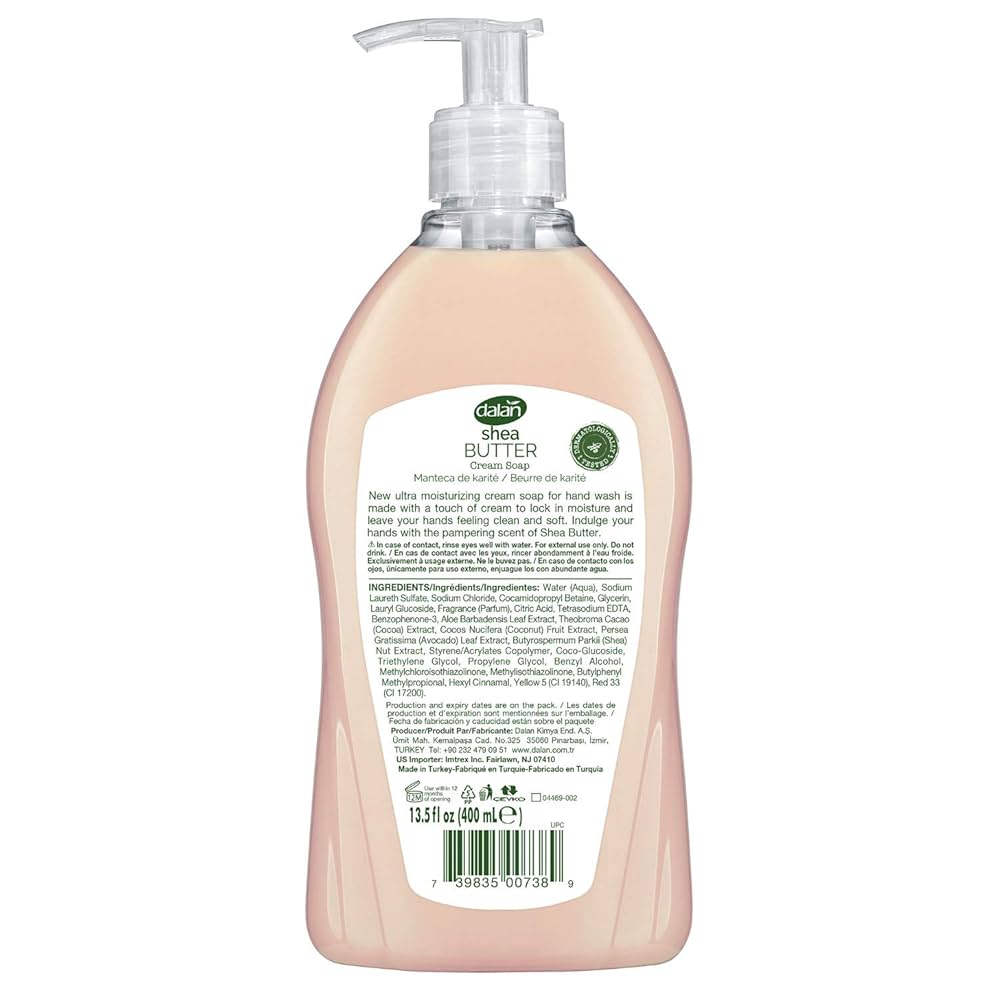 DALAN CREAM | LIQUID HAND SOAP | 13.5 FL OZ  || SHEA BUTTER |