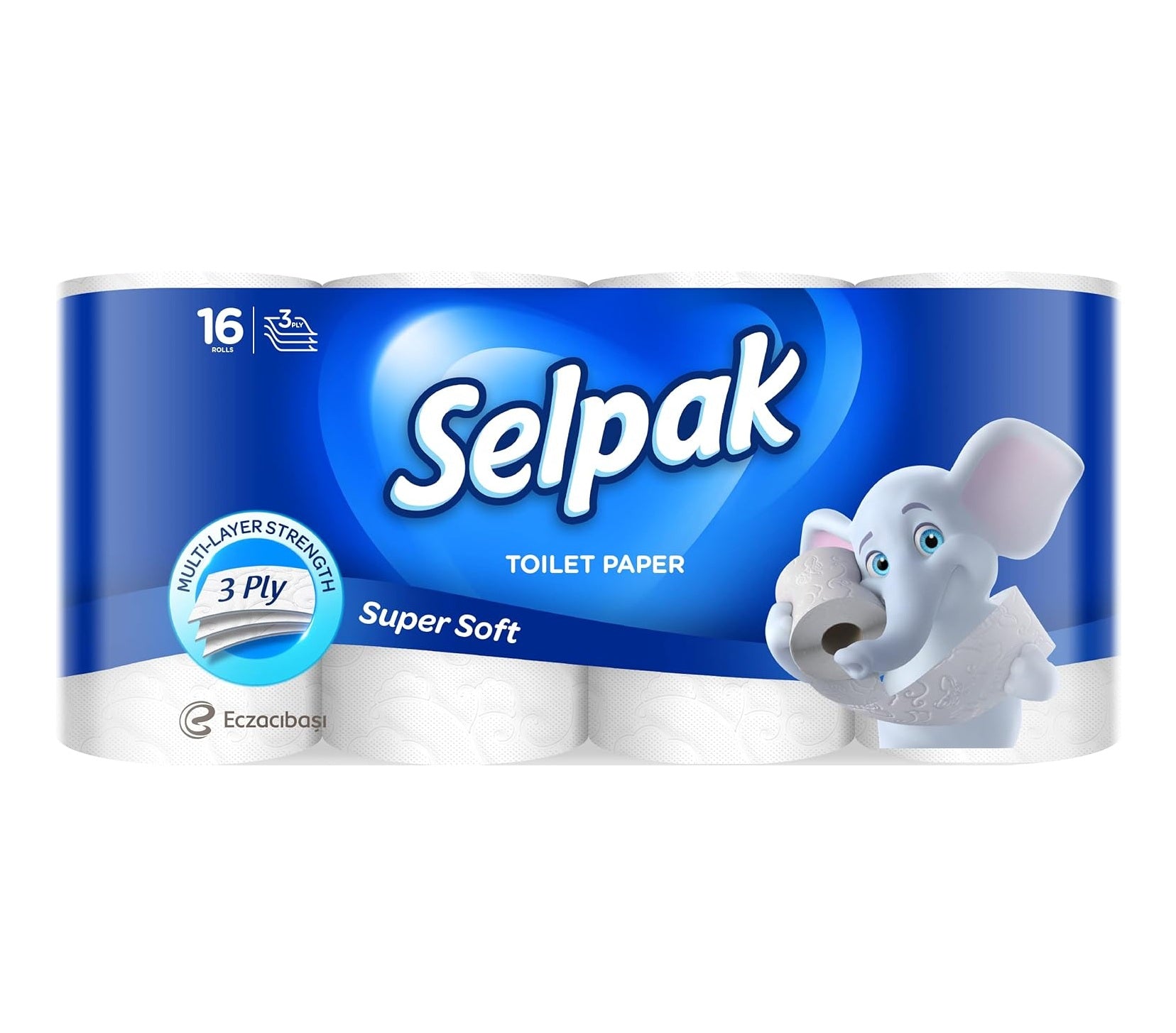 SELPAK TOILET PAPER 3-PLY | 16 ROLLS