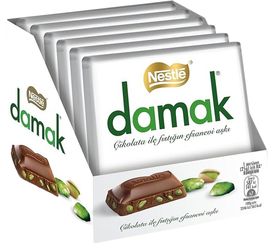 Nestlé Damak – 6 Bars, 60 g Each – Packed in Box (6x60gr)