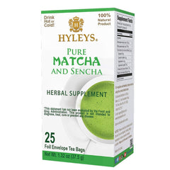 HYLEYS WELLNESS TEA MATCHA & MINT 1.32oz
