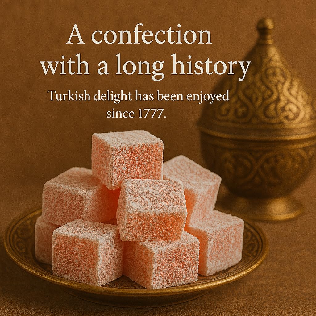 HAZERBABA SOUR CHERRY TURKISH DELIGHT 100GR