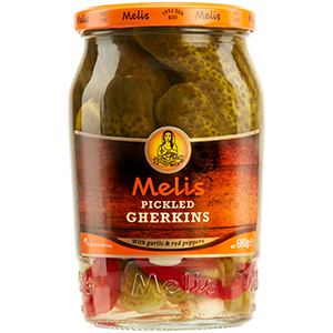 MELIS PICKLED GHERKINS 720 ML (24.3 FL OZ)