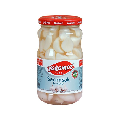 Yakamoz Pickles Sarimsak Peeled Garlic Glass Jar 370ml
