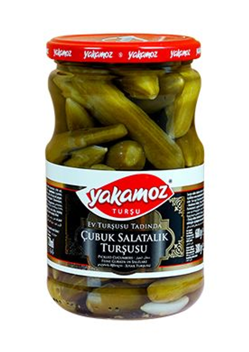 Yakamoz Pickles Cubuk Salatalik Gherkins No. 00 Glass Jar 370ml