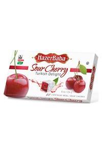 Hazerbaba Sourcherry Turkish Delight 16oz (454g) Box - TULUMBA