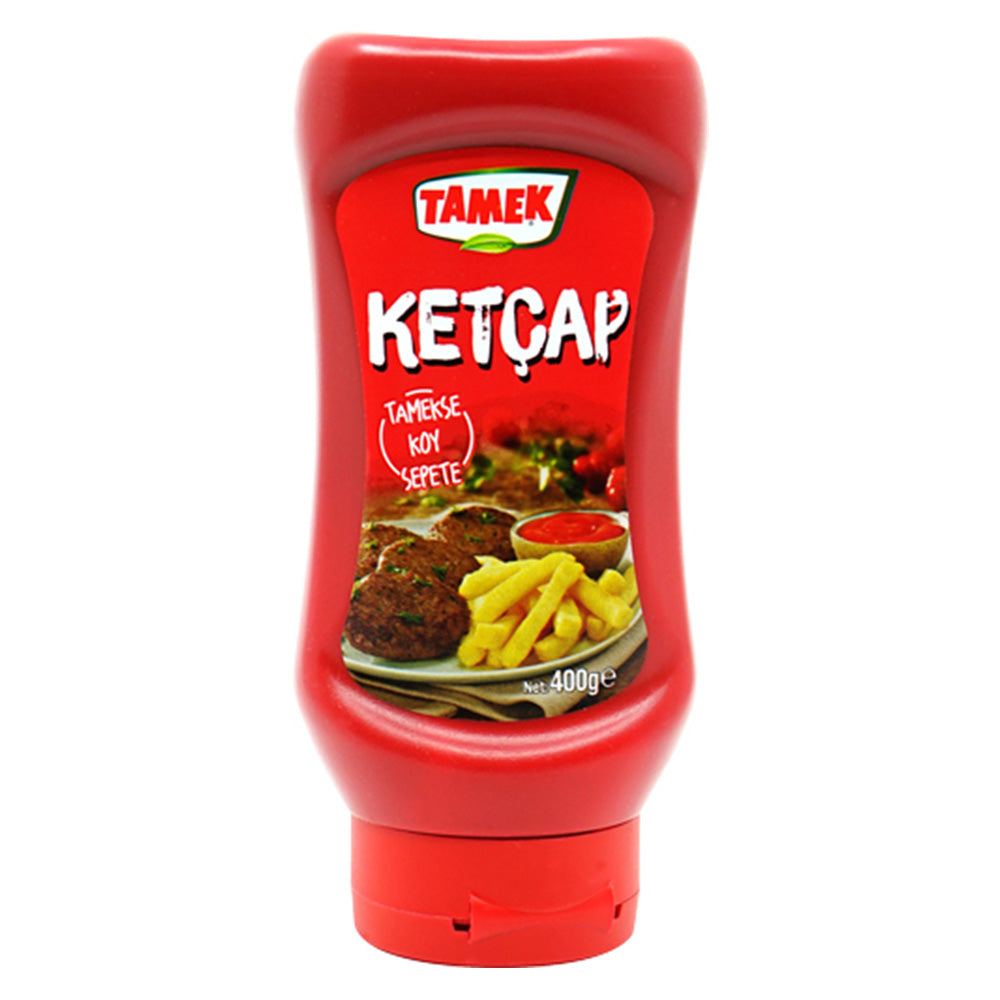 Tamek Ketchup Mild 12.5oz (355g) Bottle, plastic