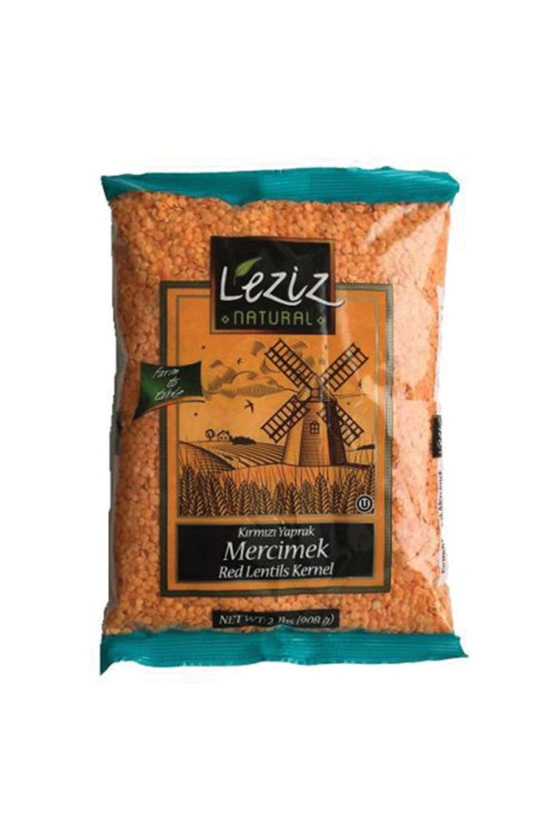 Leziz Red Lentil 2lb (0.9kg) Pouch - TULUMBA