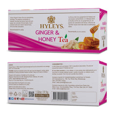 HYLEYS GINGER & HONEY TEA 1.32oz X 25pcs