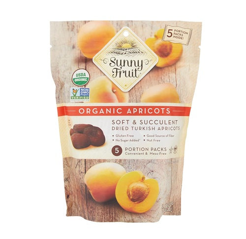 Sunny Fruit Organic Turkish Apricots (1.06 x 5)- Kosher
