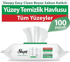 Sleepy Easy Clean White Soap Wet Wipes-100