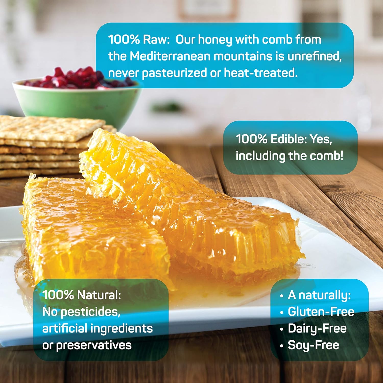 Papa Palermo Honeycomb 14.1oz (400g)- Kosher