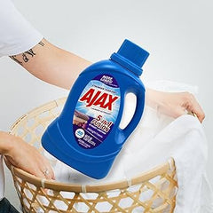 AJAX LIQUID LAUNDRY DETERGENT  5 IN 1 FUSION MIDNIGHT FRESSIA  60 OZ