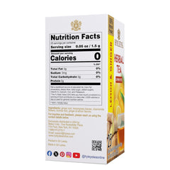 HYLEYS CAFFEINE FREE || LEMON & GINGER || HERBAL TEA 0.88 oz