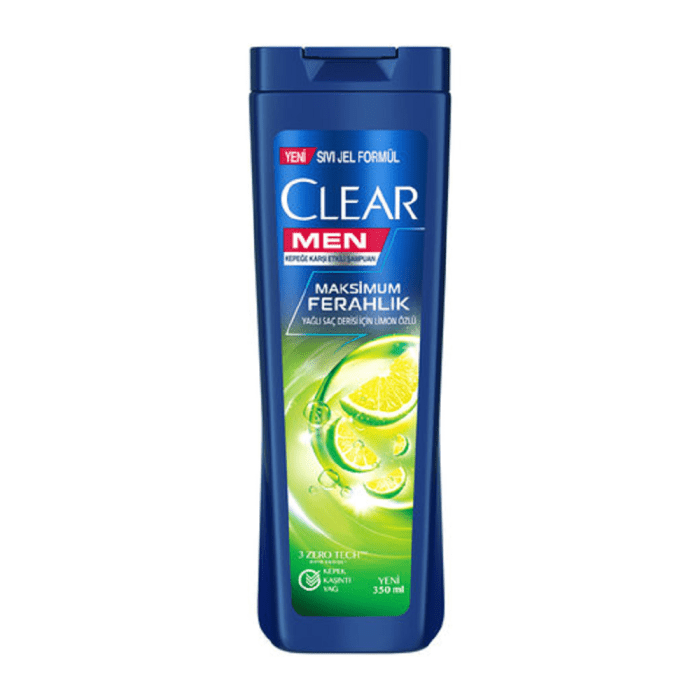 CLEAR MEN SHAMPOO 350ML (11.8oz - Maximum Refreshing Anti - Dandruff) - TULUMBA
