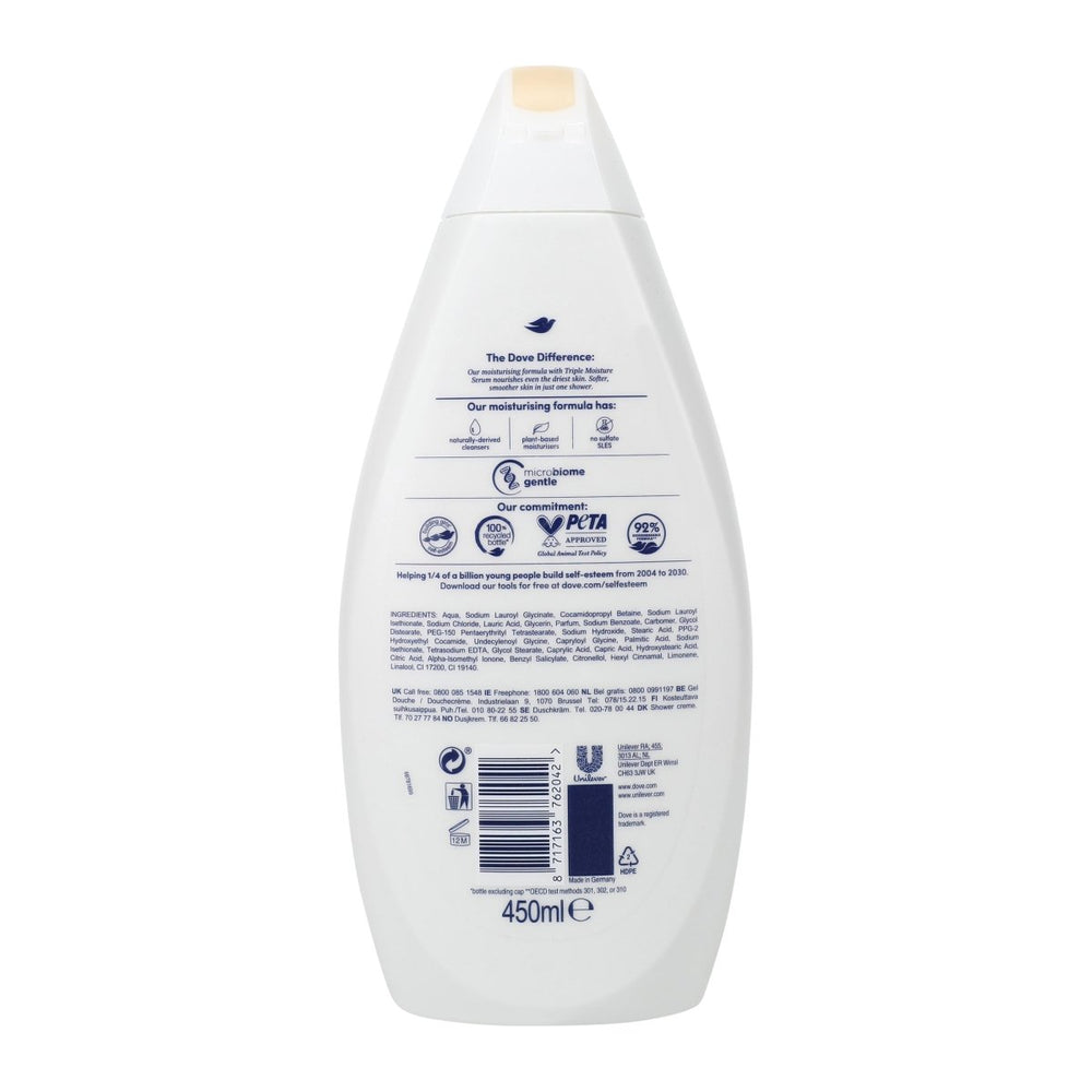 DOVE BODY WASH 15.2OZ (450 ML) PURELY PAMPERING - TULUMBA