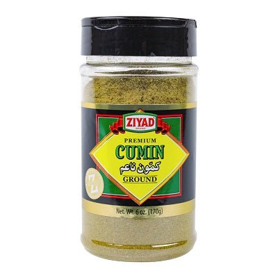 Ziyad Cumin Powder 6oz (170g) Jar, plastic - TULUMBA