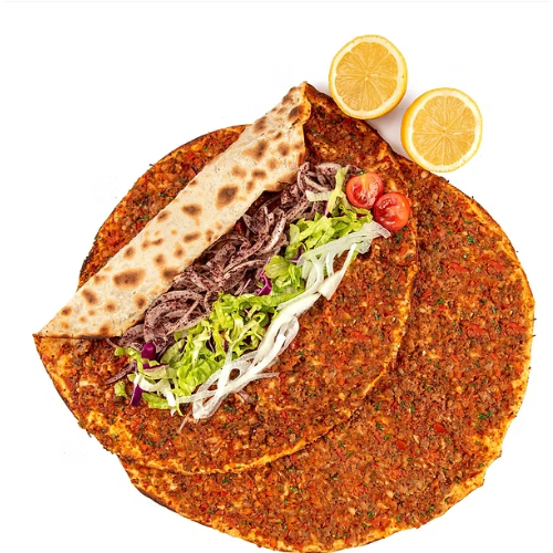 Lahmacun Skinny Crust G. Beef Flatbread Spicy (Hot) – 4 pcs
