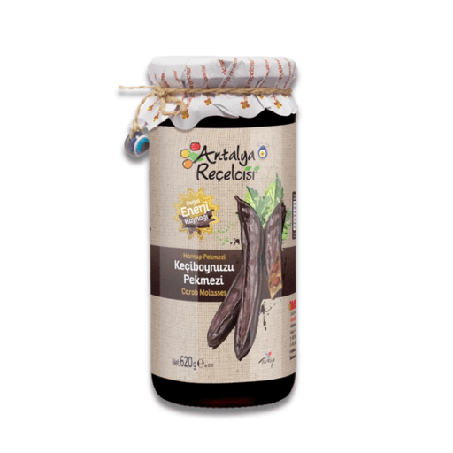 Antalya Recelcisi Carob Molasses Keciboynuzu Pekmezi 620g