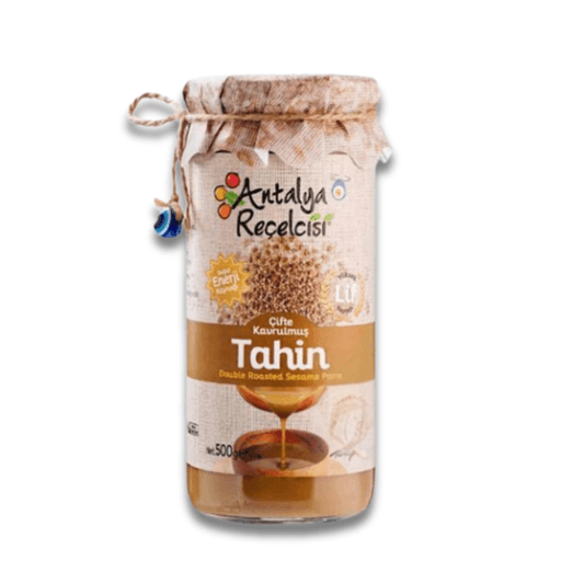 Antalya Recelcisi Double Roasted Tahini Cifte Kavrulmus Tahin 500g