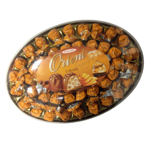 Bonart Chocolate Orient Truffle Elips (Caramel) 17.1oz (485gr)
