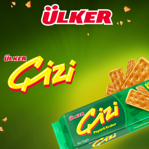 Ulker Cizi Plain Crackers 2.47 oz (70 g)