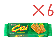 Ulker Cizi Plain Crackers 2.47 oz (70 g) x 6 pcs