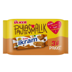 Ulker Ikram Hazelnut Cream Biscuits 3ct x 2.96 oz (84 g)