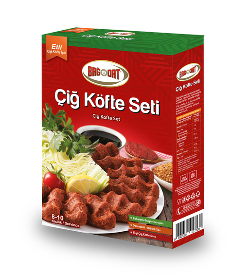 Bagdat Cigkofte Seti Etli 500g