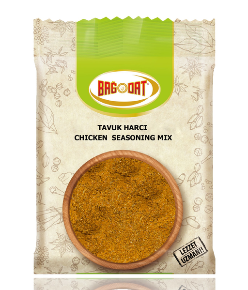 Bagdat Bag Retail Chicken Seasoning Mix 7oz (200g)   (Tavuk Baharatı)