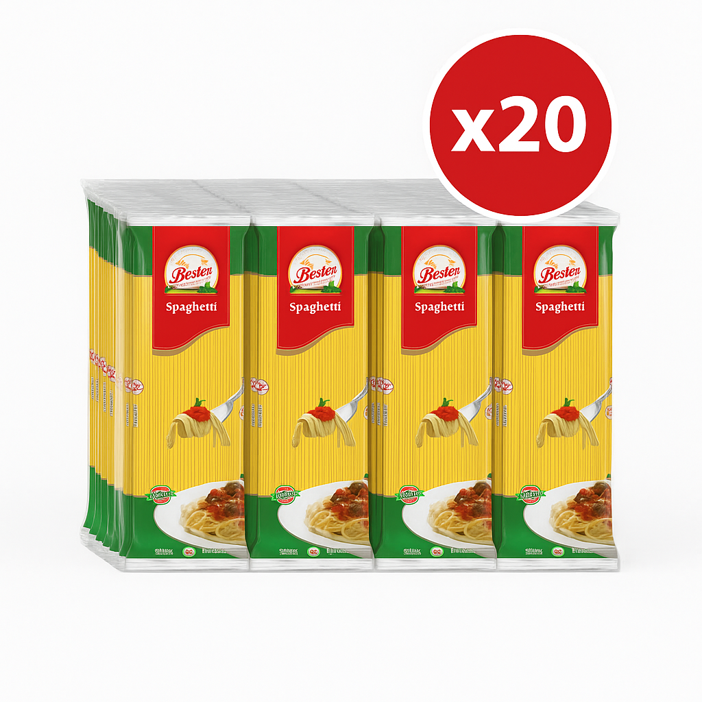 Besler Spaghetti Pasta 1 lb x 20 pcs (Kosher)