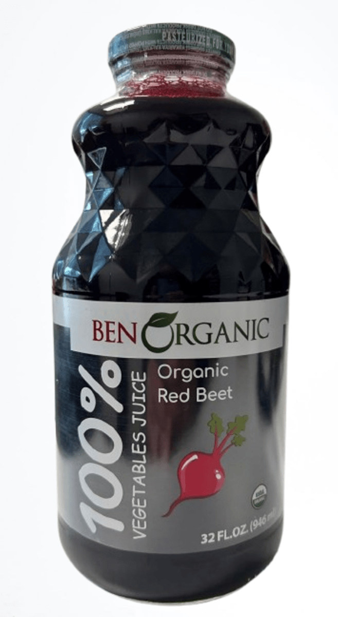 K - BEN ORGANIC RED BEET JUICE 32 FL.OZ. - TULUMBA