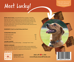 Lucky & Friends Beef Liver Dog Treat