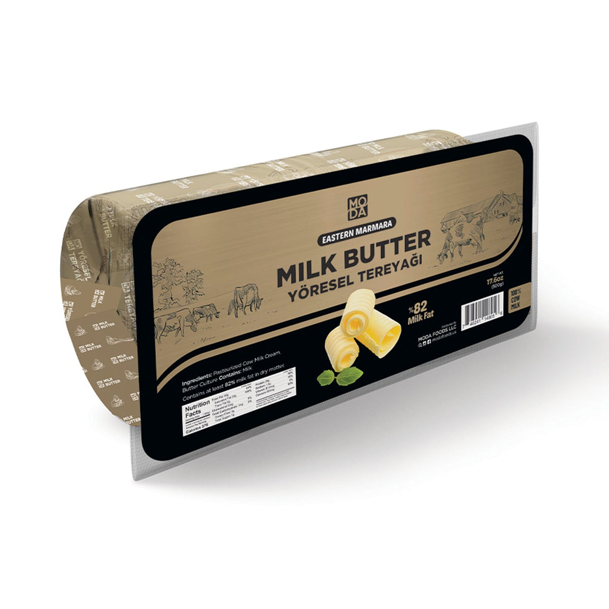 Moda Butter Unsalted 500G