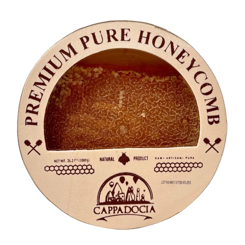 CAPPADOCIA NATURAL HONEYCOMB in WOODEN PACKAGE 1000 GR