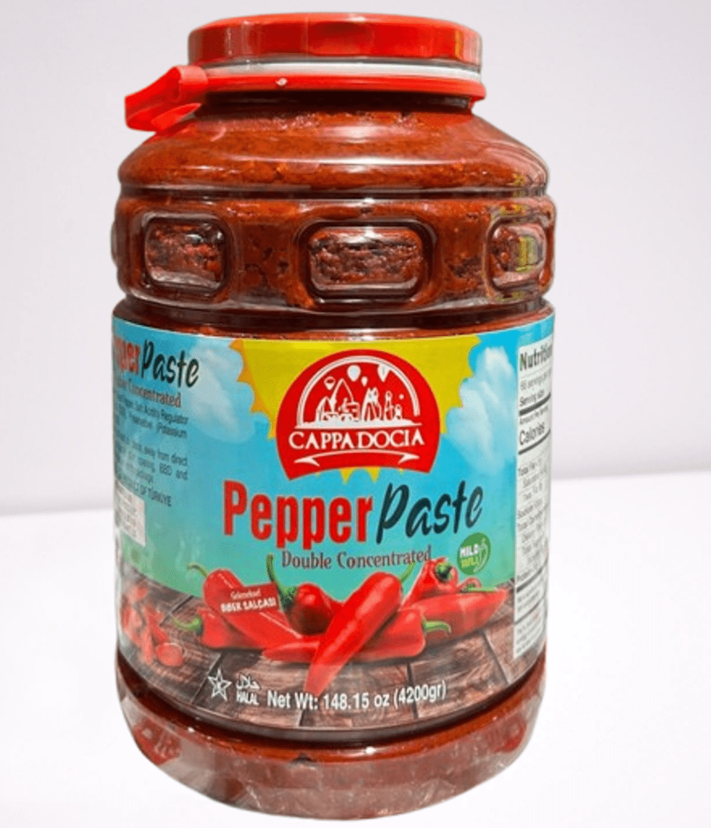 K - CAPPADOCIA PREMIUM MILD PEPPER PASTE 4200GR - TULUMBA
