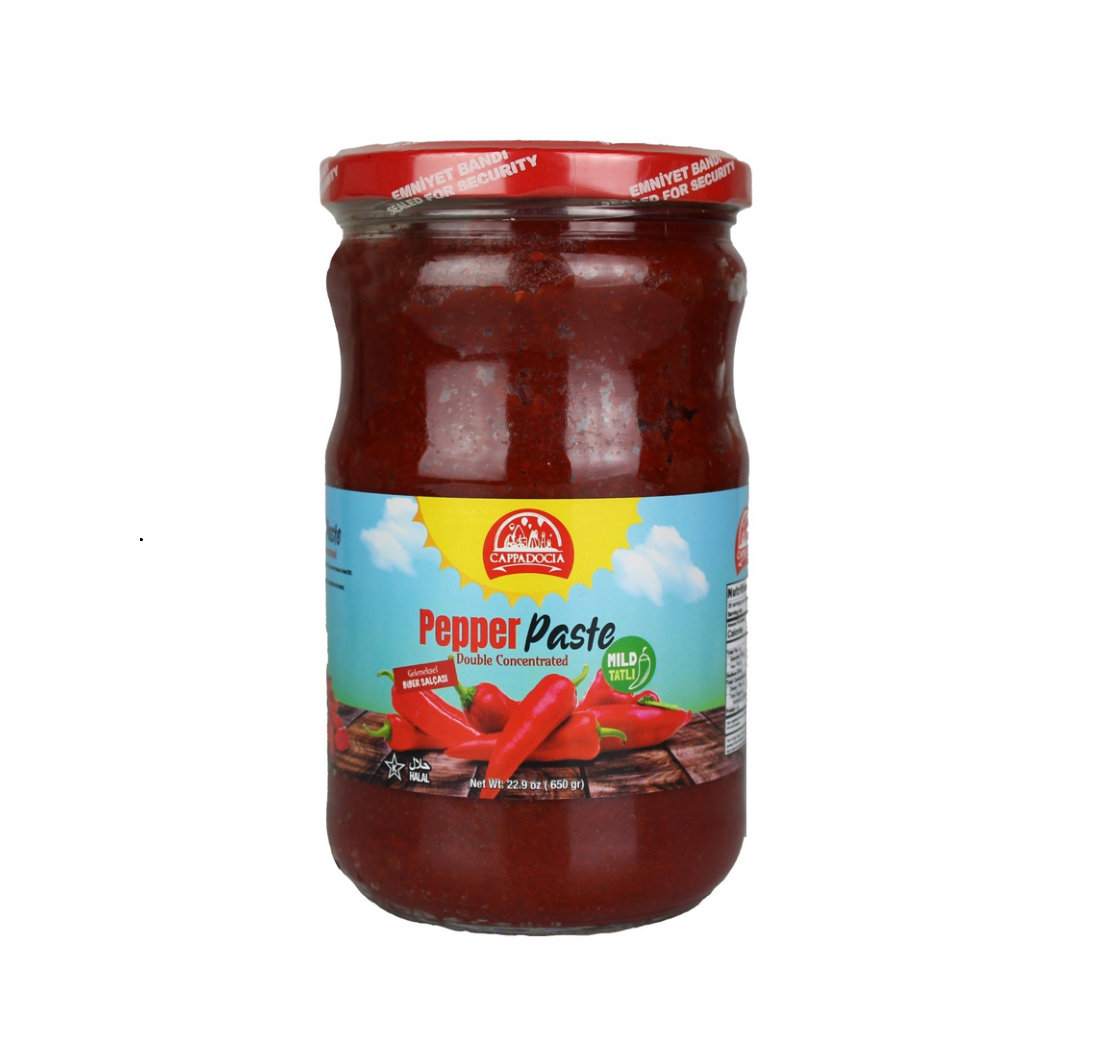 CAPPADOCIA PREMIUM MILD PEPPER PASTE 650GR (23 oz)