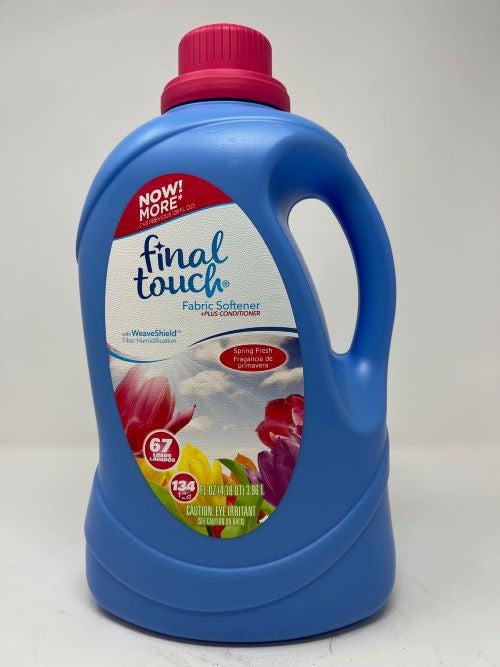 FINAL TOUCH FABRIC SOFTNER | 134 OZ  pcs | SPRING FRESH