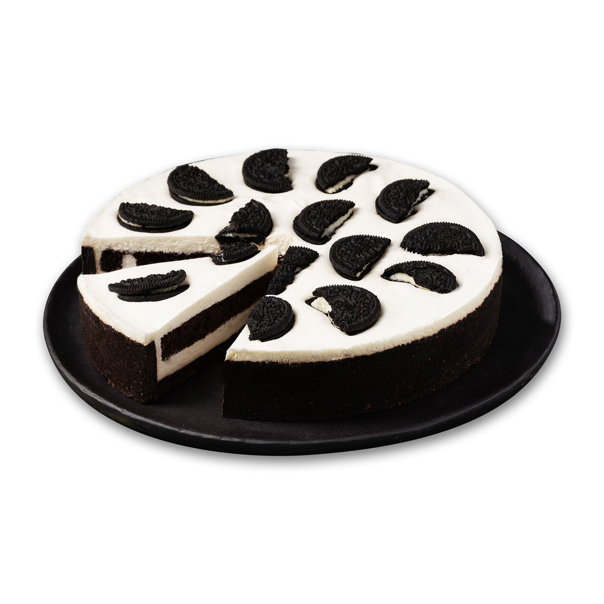 Moda Cake, Oreo, Pre-Sliced (9"), 12pcs x 110g = 2.9lbs (1320g)