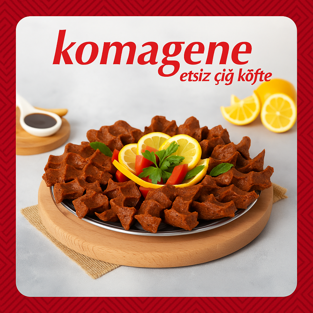 Komagene Chikofte  (Çiğ Köfte) Family Pack Classic 1000g