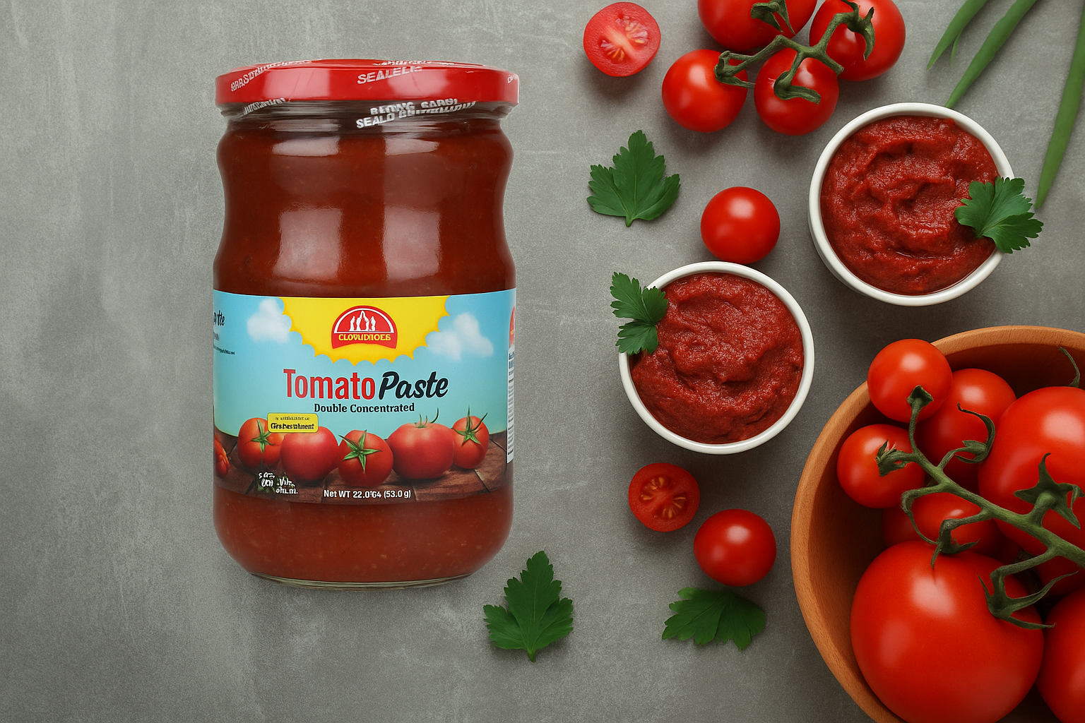 CAPPADOCIA PREMIUM TOMATO PASTE 650GR ( 23 oz)