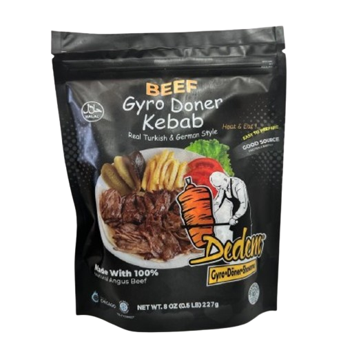 Dedem Beef Gyro Doner Kebab 8oz (227g)