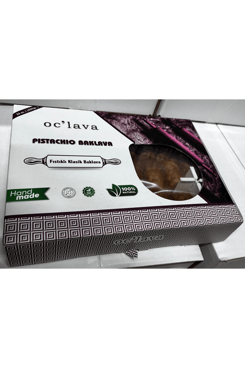 OC'LAVA Baklava With Pistachio 1KG - TULUMBA
