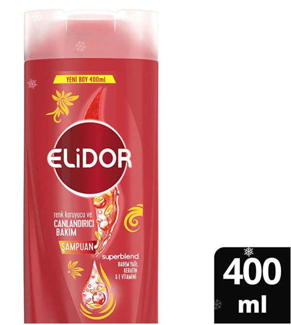 ELIDOR SHAMPOO 400ML (13.5oz - Color Protecting) - TULUMBA