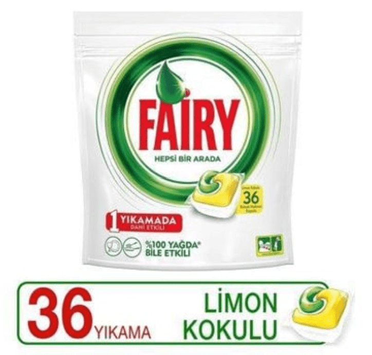 FAIRY ALL - IN - 1DISHWASHER TABLETS - 36 CAPSULES - TULUMBA